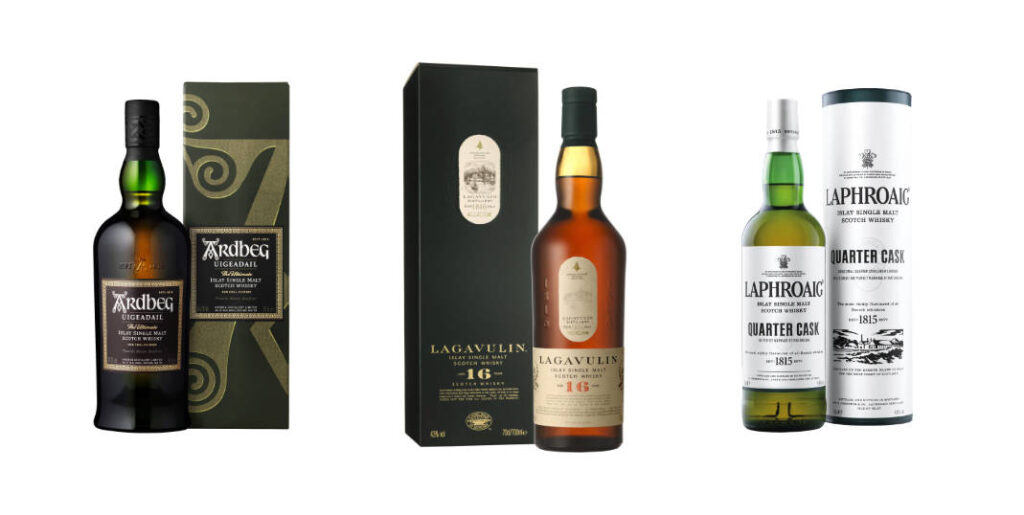 Extrémně kouřové whisky